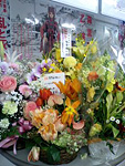 開店祝いにたくさんのお花、ありがとうございました！